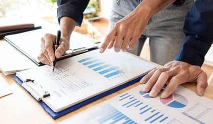 مراجعة جدول بيانات المستثمر