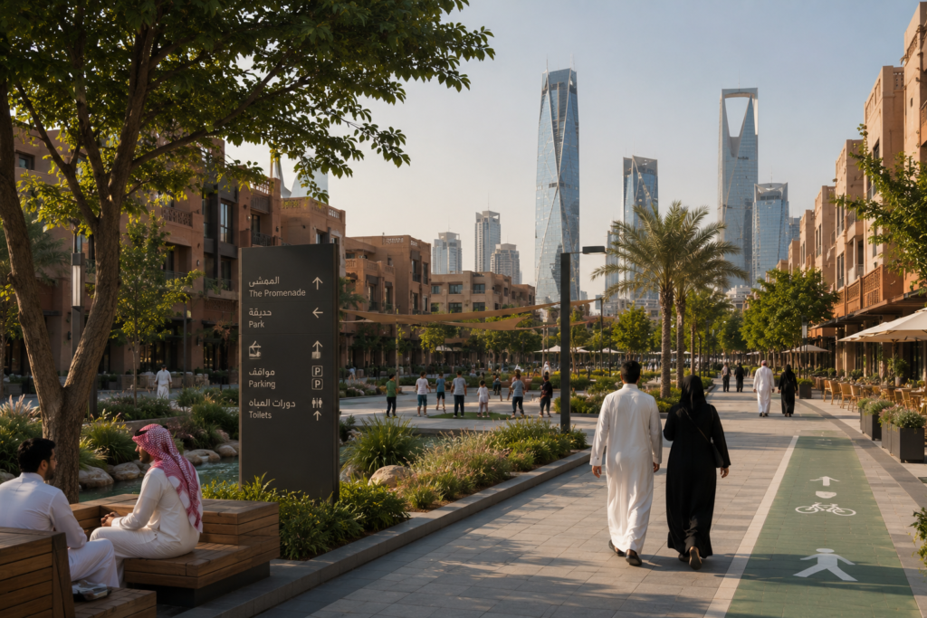 مشاريع الأنسنة في السعودية وتأثيرها على السوق العقاري